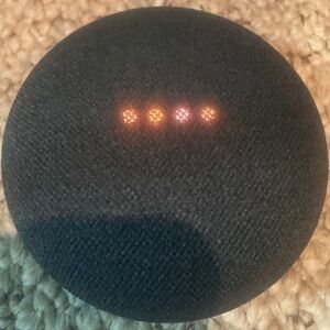 Google Nest Mini 2nd Generation Smart Speaker with Google Assistant - Charcoal
